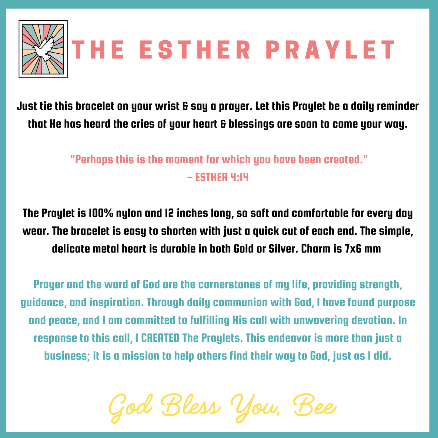 THE ESTHER Praylet