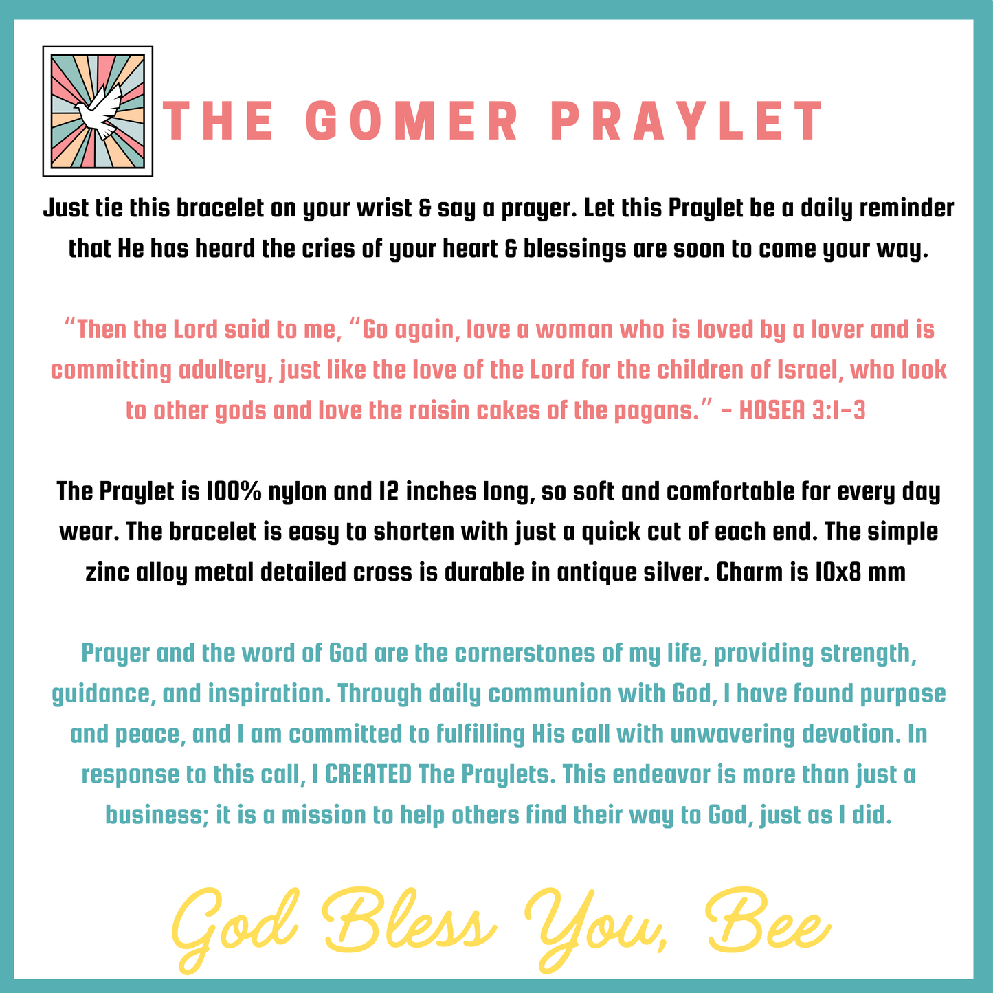 THE GOMER Praylet