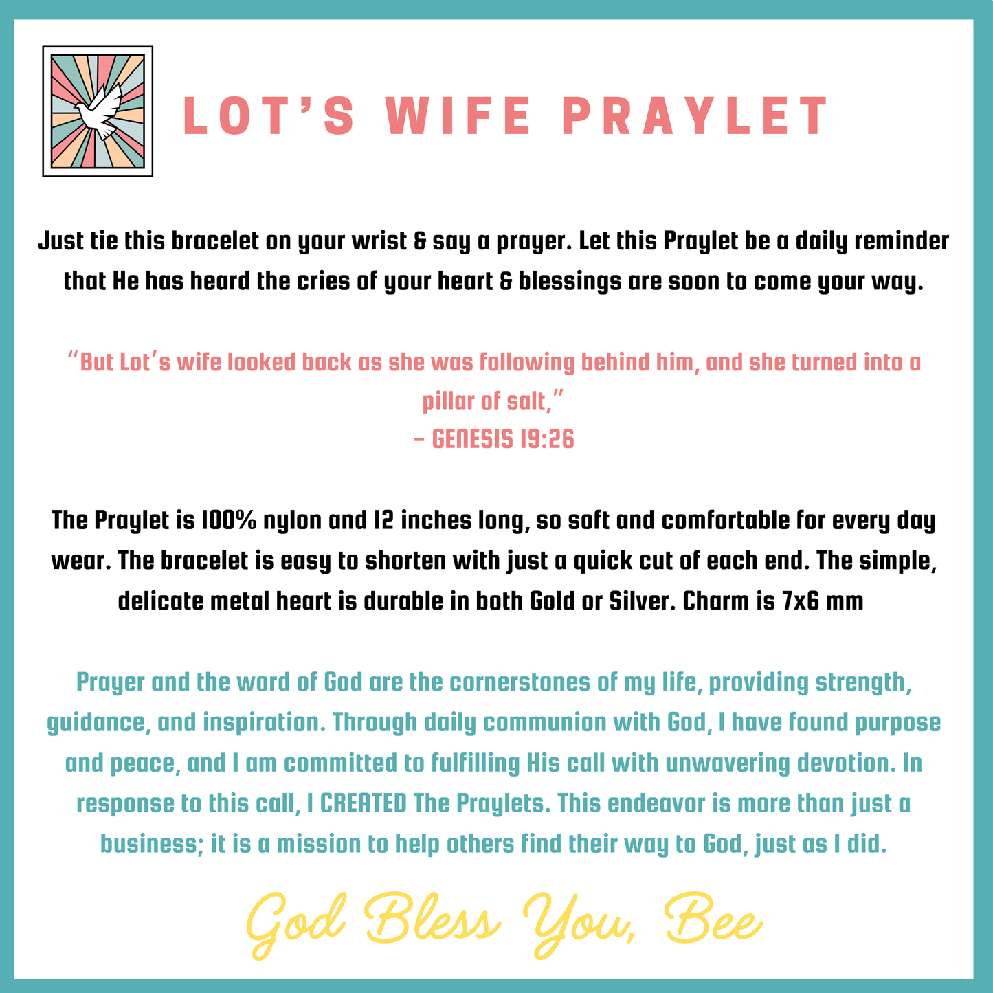 THE LOT'S WIFE Praylet