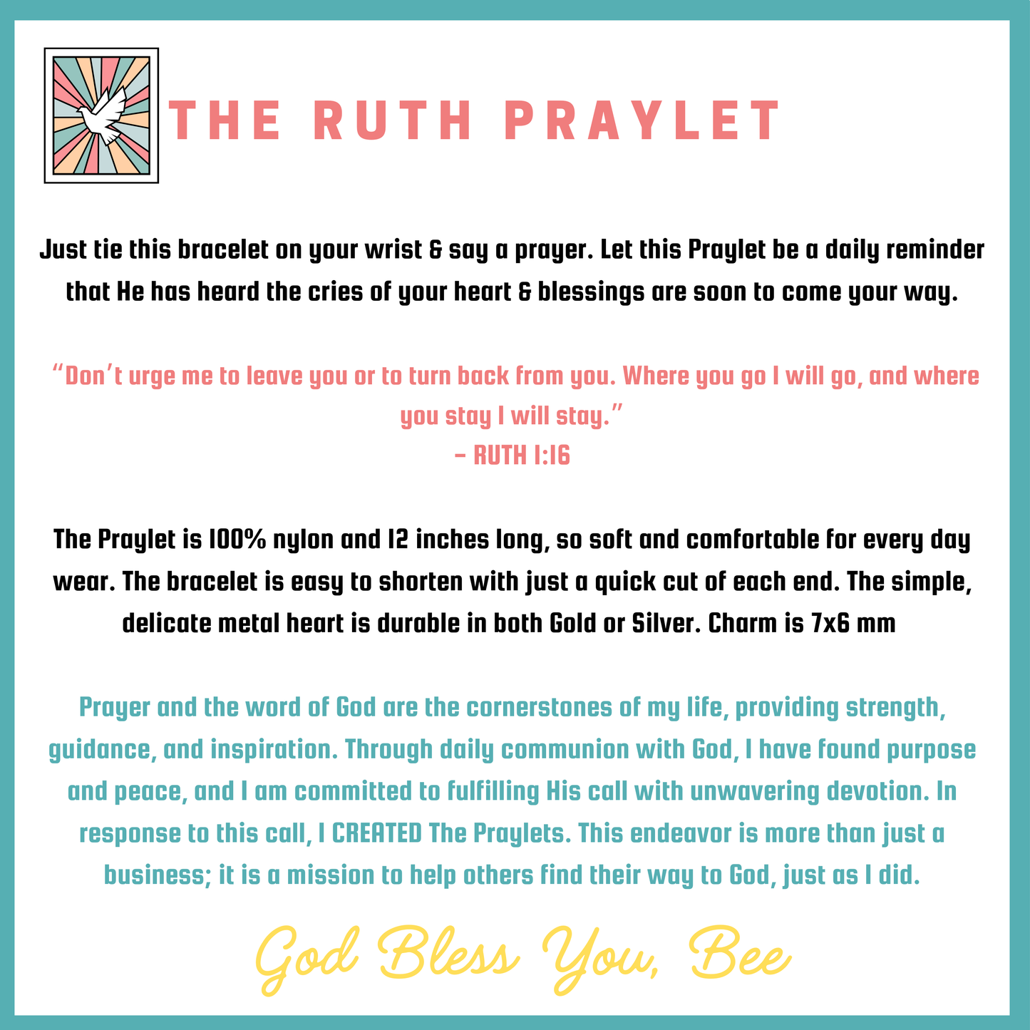 THE RUTH Praylet