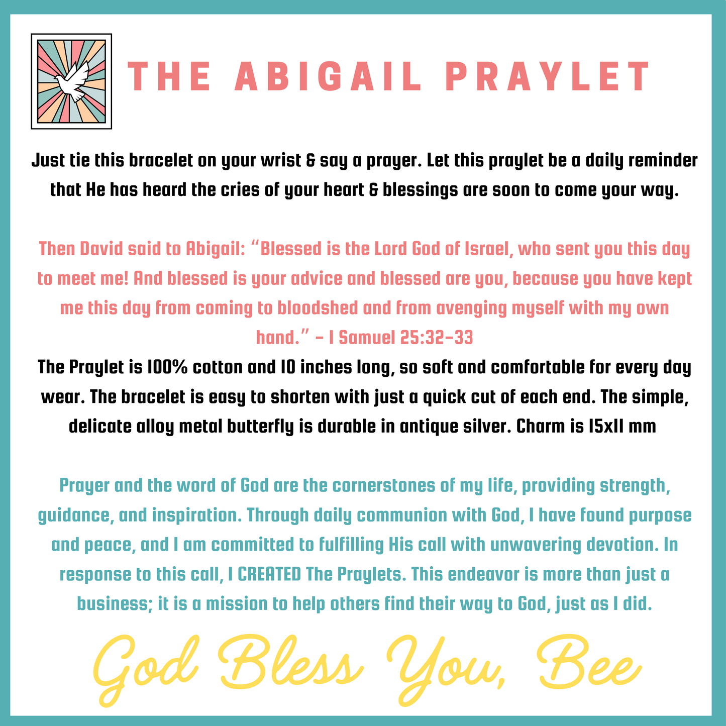 THE ABIGAIL Praylet